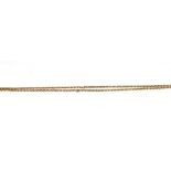 A 9ct yellow gold chain (af), approx 11.8g.