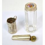 An Edward VII hallmarked silver miniature mug, Birmingham 1904,