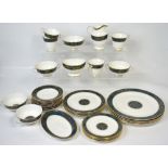 A quantity of Royal Doulton, 'Caryle' dinner and teaware to include dinner plates, cups, saucers,