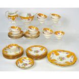 A late 19th century English tea service,