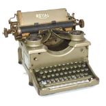 A vintage 'Royal' typewriter.