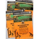 Wolverhampton Wanderers Football Programmes: Home and away programmes 1960 to 1970s, approx 150.