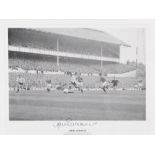 JIMMY GREAVES, Tottenham Hotspur; a signed photographic print "JIMMY GREAVES,