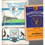Football Programmes: Football programmes 1960 to 1970, approx 350.