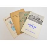 Official golf handbooks for Buxton and High Peak Golf Club, 1936, Reddish Vale Golf Club, 1936,