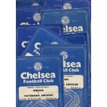 Chelsea Football Programmes: Home programmes 1955 to 1960, aprox 200.