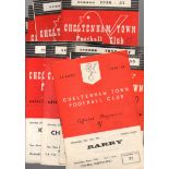 Cheltenham Football Programmes: 29 home programmes from the 1950s (29).
