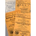 Southport Football Programmes: Home programmes 1949 to 1978 (20).