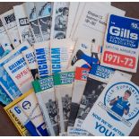 Gillingham Handbooks: a collection of Supporters Handbooks and Brochures mainly 1970s/80s appears