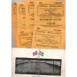 Wolverhampton Football Programmes: Home programmes 1945 to 1947 (7).