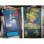 Manchester City Football Programmes & Brochures: an interesting collection including many single