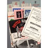 Arsenal Football Programmes: Away programmes 1948 to 1959 (17).