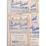 Southend Football Programmes: Home programmes 1949 and 1950 (29).