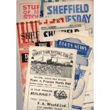 Preston North End Football Programmes: Away programmes 1946 to 1949 (11).