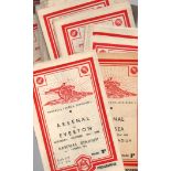 Arsenal Football Programmes: Home programmes 1948 and 1949 (41).