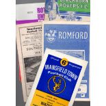 Football Programmes: a large quantity of programmes 1960 to 1969, approx 250.