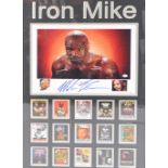 MIKE TYSON; a limited edition photographic print "Iron Mike", number 6/15,