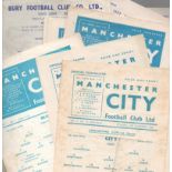 Football Programmes: single papers 1960 to 1990 (30).