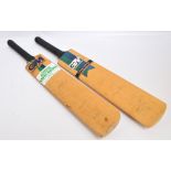 A Warwickshire v Surrey 2002 autographed cricket bat,