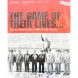 1966 World Cup; "The Game of Their Lives (The greatest shock in World Cup History)" poster,
