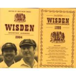 Cricket: Wisden Cricketers' Almanack a complete set 1990 to 2004 all hardback, also 1979,