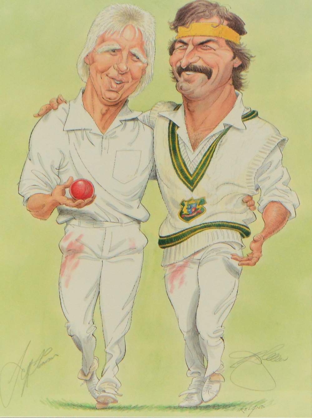 JEFF THOMSON and DENNIS LILLEE;