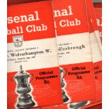 Arsenal Football Programmes: Home programmes 1950 and 1951 (26).