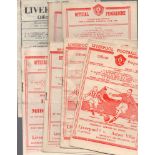 Liverpool Football Programmes: Home programmes 1945 to 1949 (7).