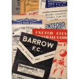 Football Programmes: Football programmes 1946 to 1949 (23) (23).