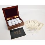 BOBBY JONES; a boxed set of twelve unused Bobby Jones signature golf balls,