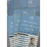 Reading Football programmes: Home programmes 1949 and 1950 (14).