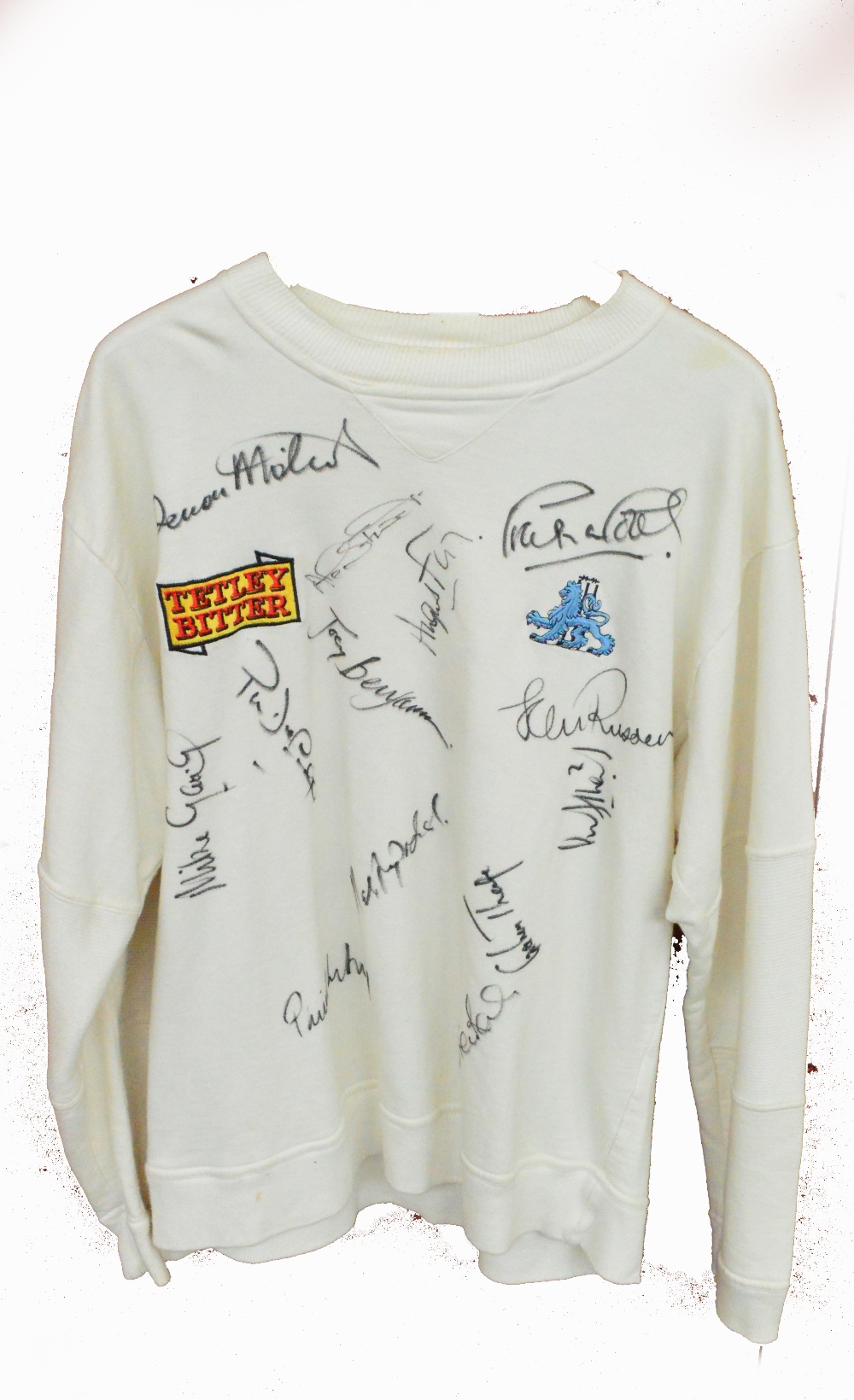 A multi-signed cricket jumper, and a training shirt, both belonging to Dermot Reeve, - Image 2 of 2