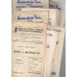 Huddersfield Town Football Programmes: Home programmes 1947 to 1960 (34).