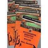 Wolverhampton Football Programmes: Home programmes 1957 and 1958 (27).