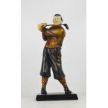 A c.1950s/60s point of sale, golfer shop advertising figure, 21 inches (54cm) tall.