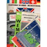 Football Programmes: Match programmes from England with 1966 World Cup (44).