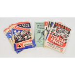 A collection of 1950s Belle Vue Speedway programmes and Stock Car Racing programmes and a 1955
