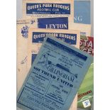 Southend Football Programmes: Away programmes 1947 to 1951 (7).