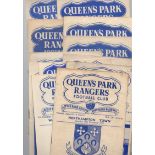 Queens Park Rangers Football Programmes: Home programmes 1949 to 1960 (84).