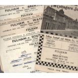 Fulham Football Programmes: Home programmes 1943 to 1945 (4).