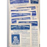 Queens Park Rangers Football Programmes: Home programmes 1947 and 1948 (23).