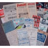 Manchester City Away Match Football Programmes 1940s: including v Manchester United 1944/5 (A/F),