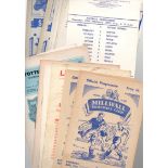 Football Programmes: Scottish football programmes with a selection of reserves / non league and