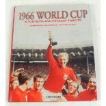 1996 World Cup; A Fortieth Anniversary Tribute book by Terry Baker, 2009, signed by Sir Geoff Hurst,