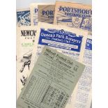 Reserve Football Programmes: 1940s programmes (8).