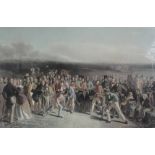 A large print "The Golfers, A Grand Match Played Over St.