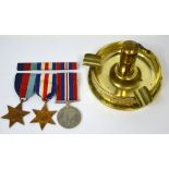 Three WWII RAF medals relating to Frank Edwards,