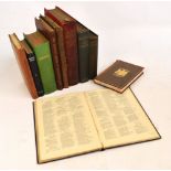 A group of 19th and early 20th century Cheshire and Macclesfield related books including "Seed's