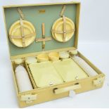 A vintage Brexton picnic set.