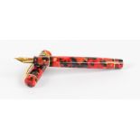 A Conway Stewart "Belliver" limited edition fountain pen numbered 381/053, with black,